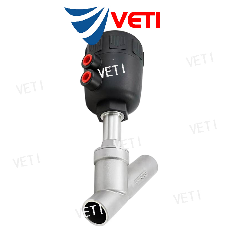 进口焊接式气动角座阀-进口气动焊接角座阀品牌商-美国VETI/威迪阀门